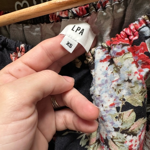 LPA Floral Off-Shoulder Bodysuit - Picture 3 of 6